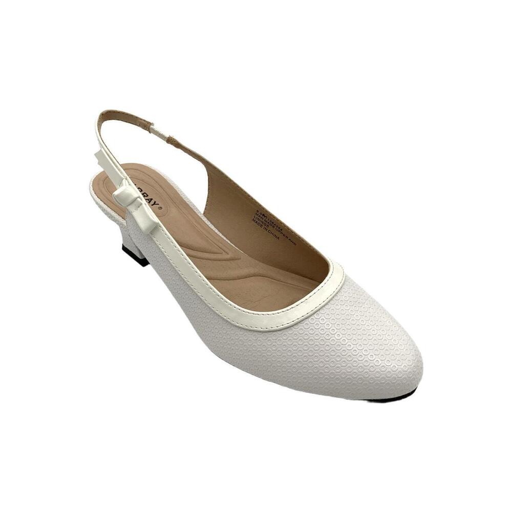 ARRAY Women's Evelyn Heel White - Wide